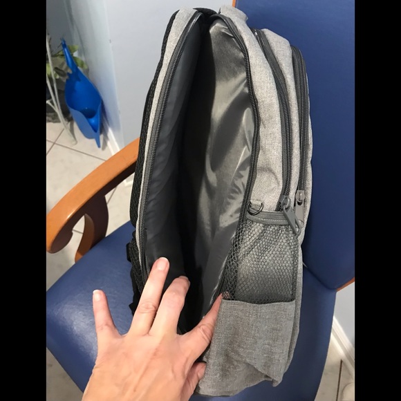 New Emerald Waterways dark gray backpack - Picture 9 of 16